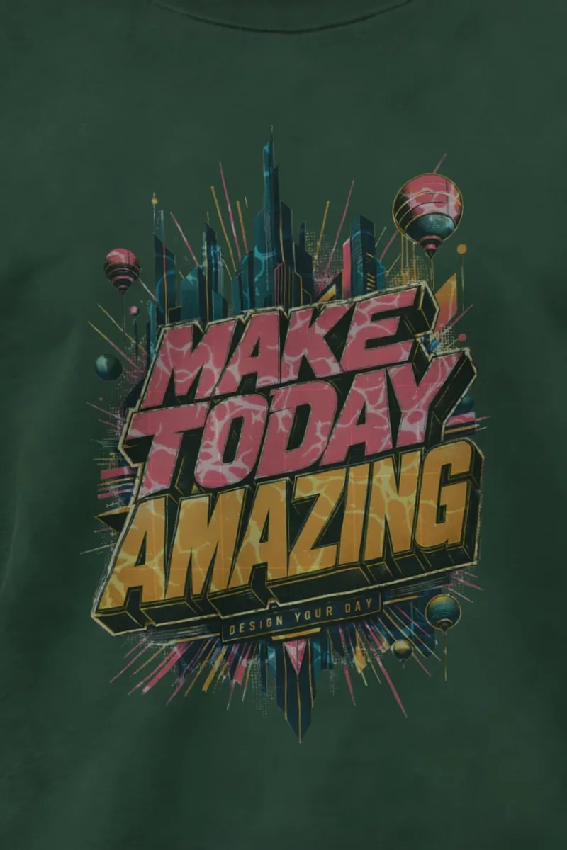 "Make Today Amazing" Heavy Blend Unisex Crewneck Sweatshirt