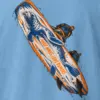 "Make Waves, Leave Rumors" Heavyweight Unisex Crewneck T-shirt