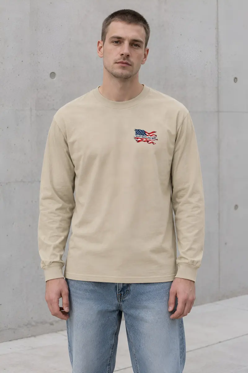 "Many Roots, One Home" Unisex Longsleeve T-shirt