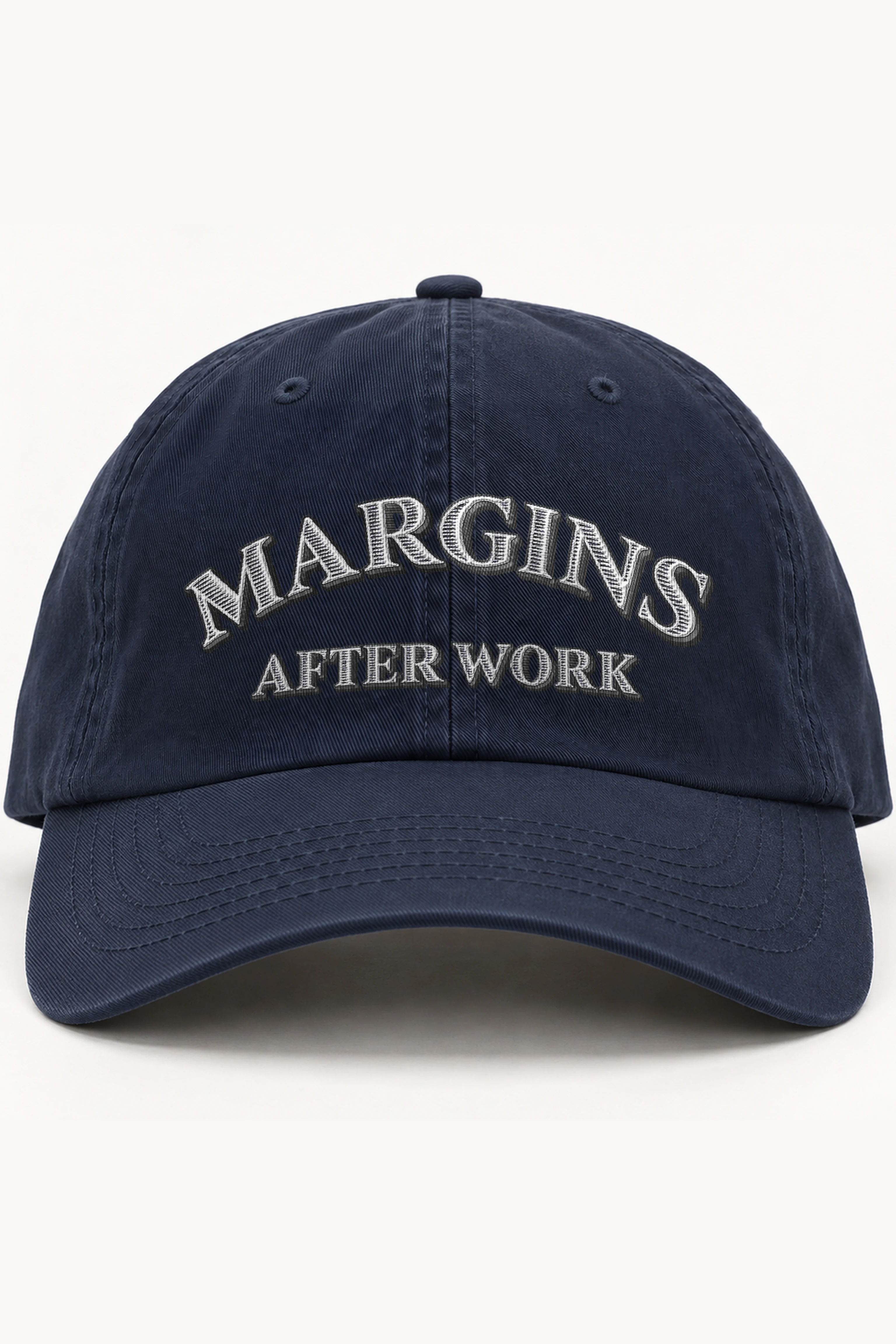 "Margins After Work" Classic Dad Hat · Embroidered