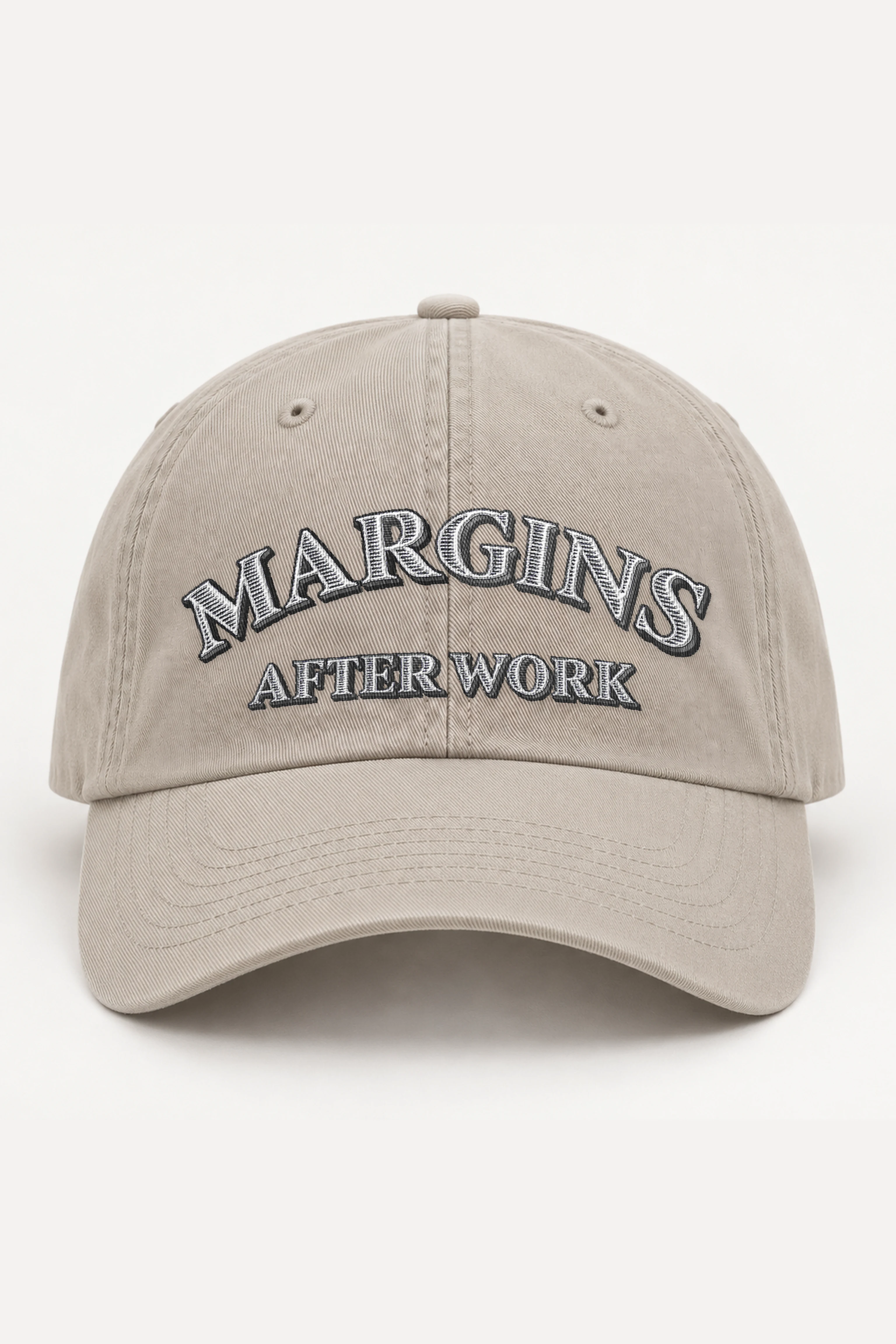 "Margins After Work" Classic Dad Hat · Embroidered