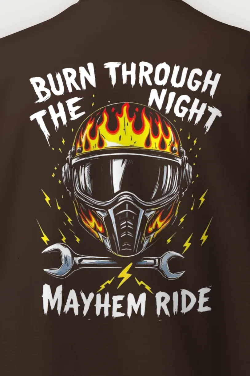 "Mayhem Ride" Heavy Blend Unisex Crewneck Sweatshirt