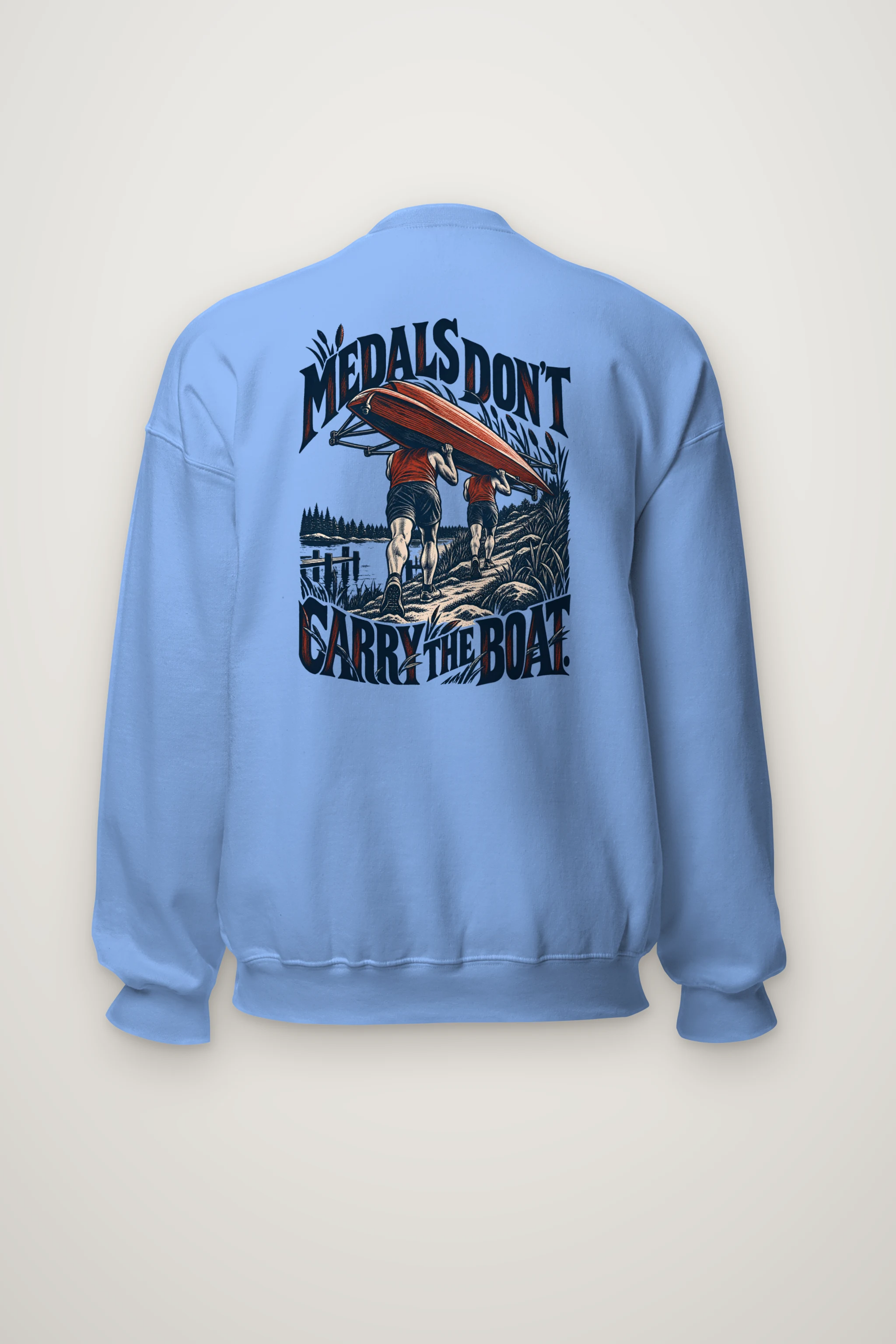 "Medals Don't Carry The Boat" Heavy Blend Unisex Crewneck Sweatshirt
