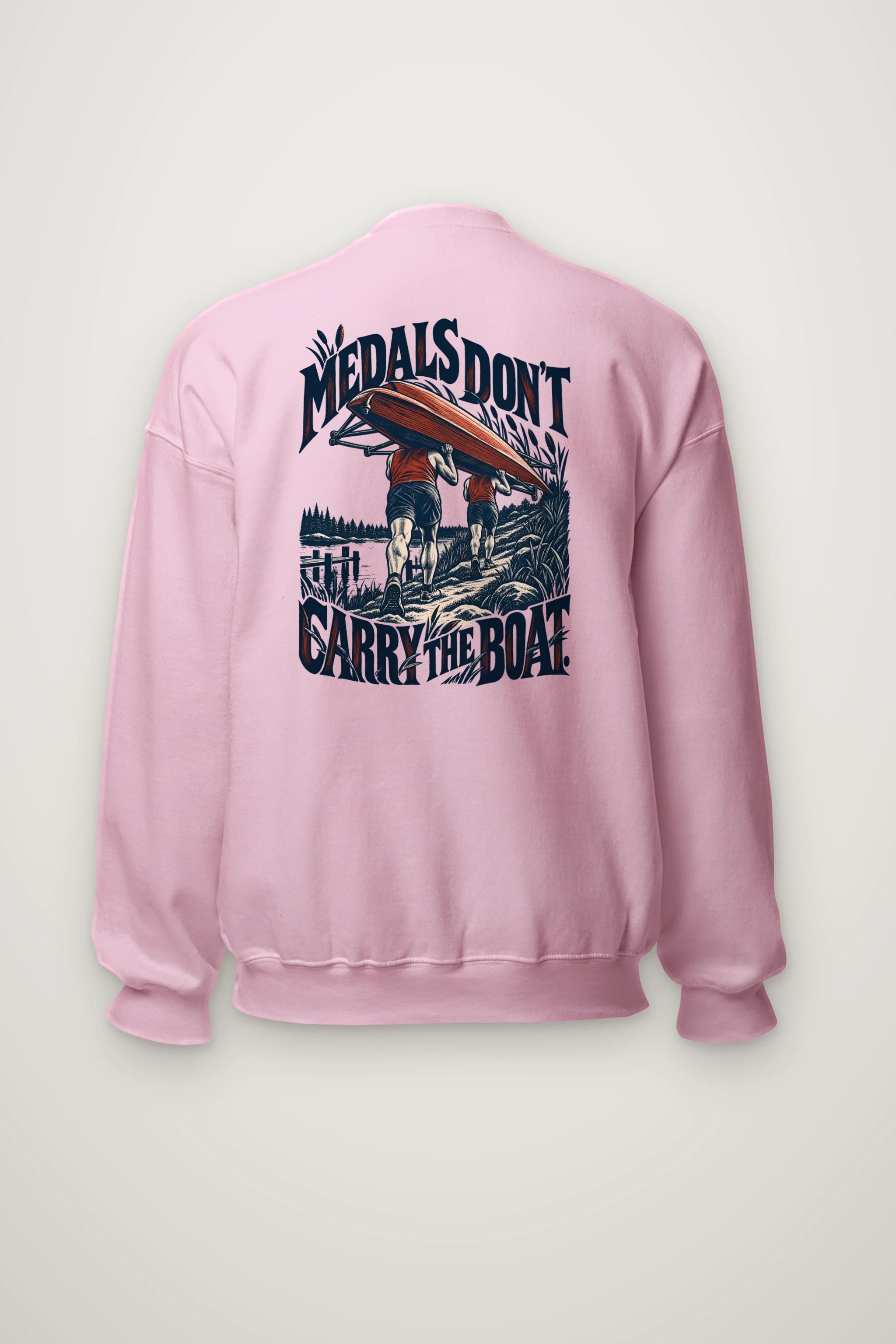 "Medals Don't Carry The Boat" Heavy Blend Unisex Crewneck Sweatshirt