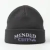"Mended Cuffs" Cuffed Beanie · Embroidered