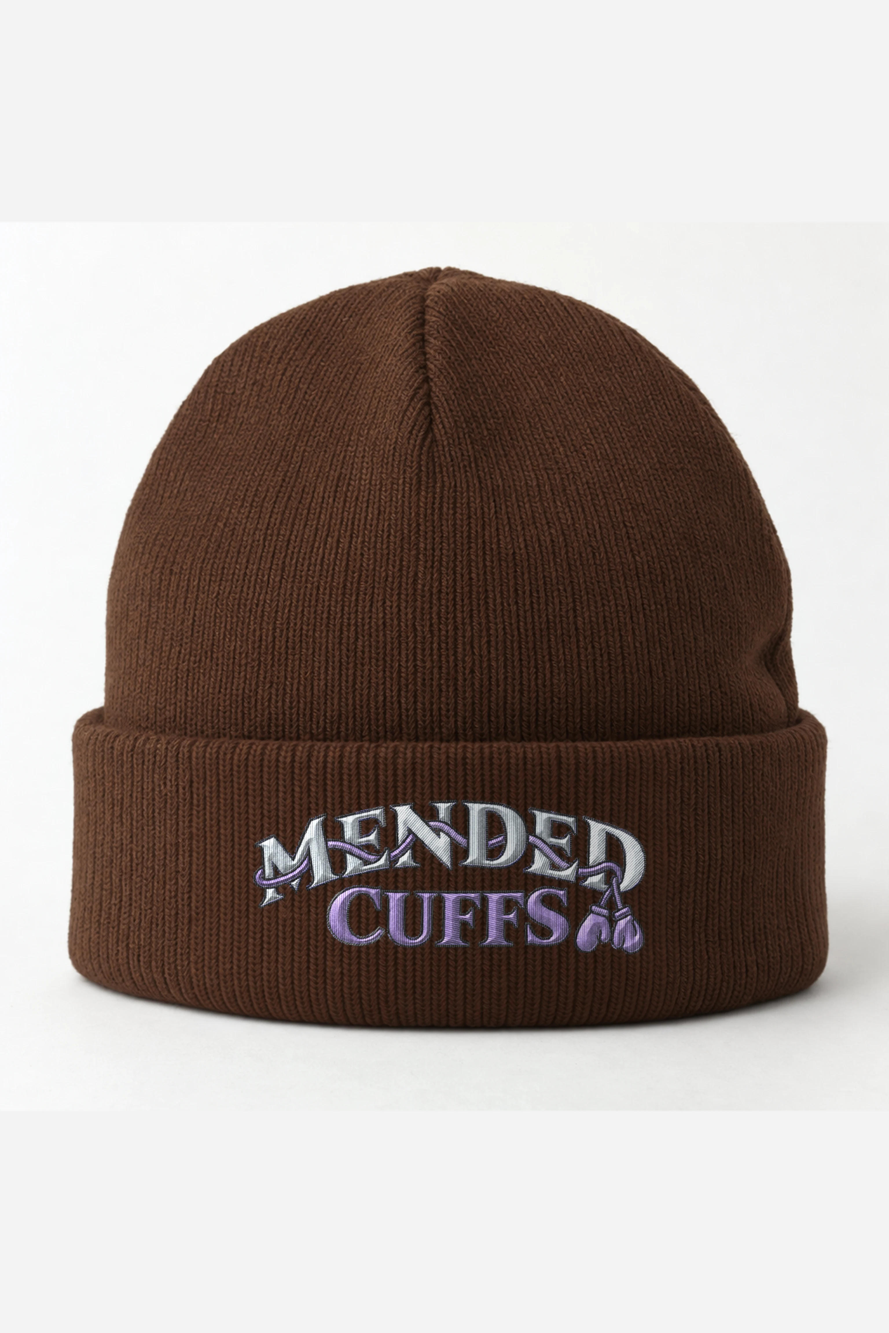 "Mended Cuffs" Cuffed Beanie · Embroidered