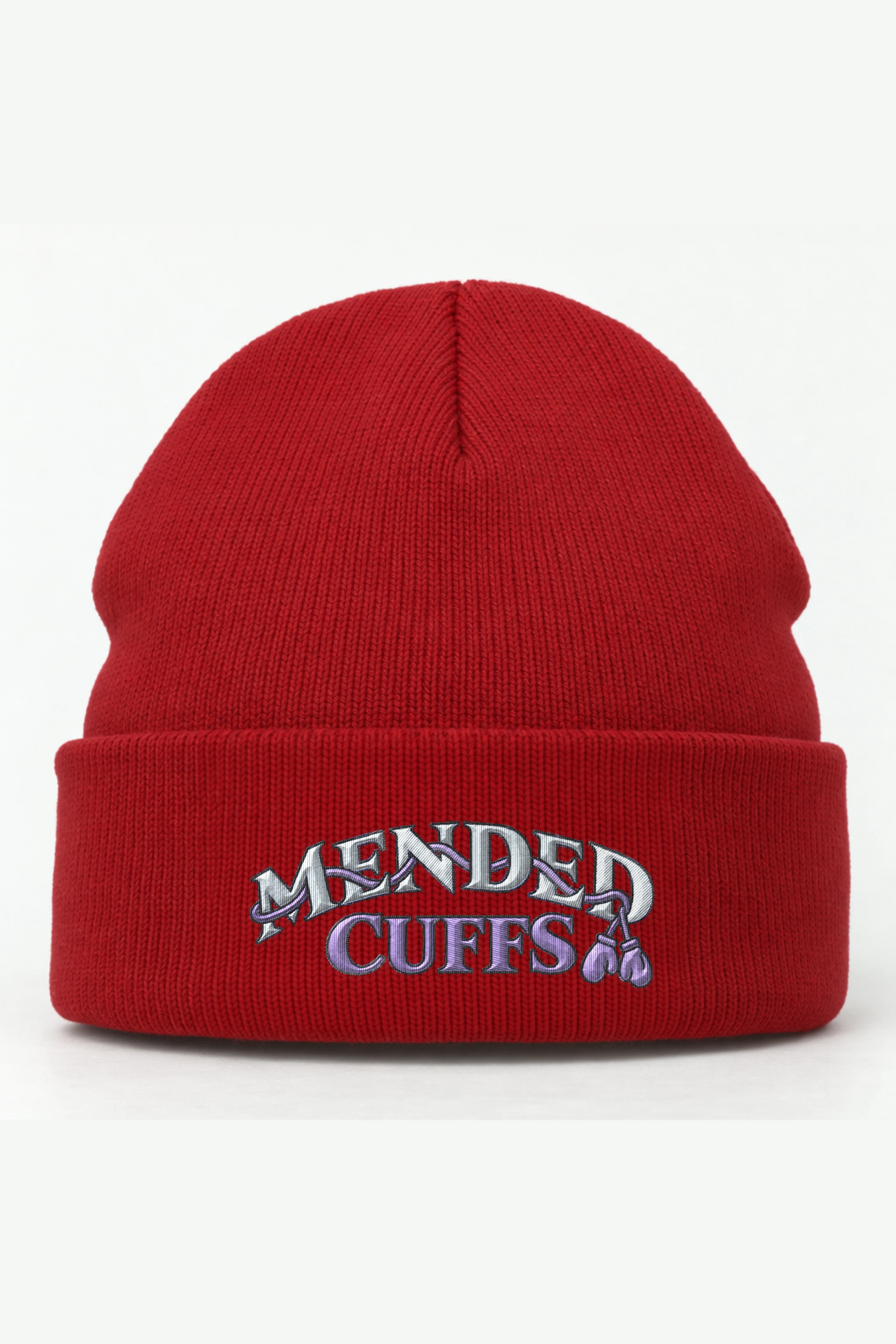 "Mended Cuffs" Cuffed Beanie · Embroidered