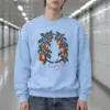 "Mended Pear Wreath" Heavy Blend Unisex Crewneck Sweatshirt