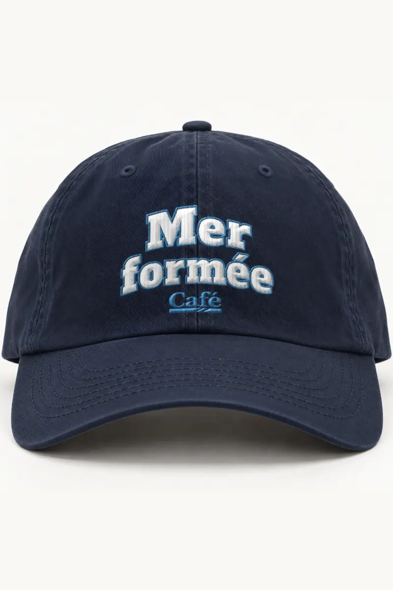 "Mer formée Café" Classic Dad Hat · Embroidered