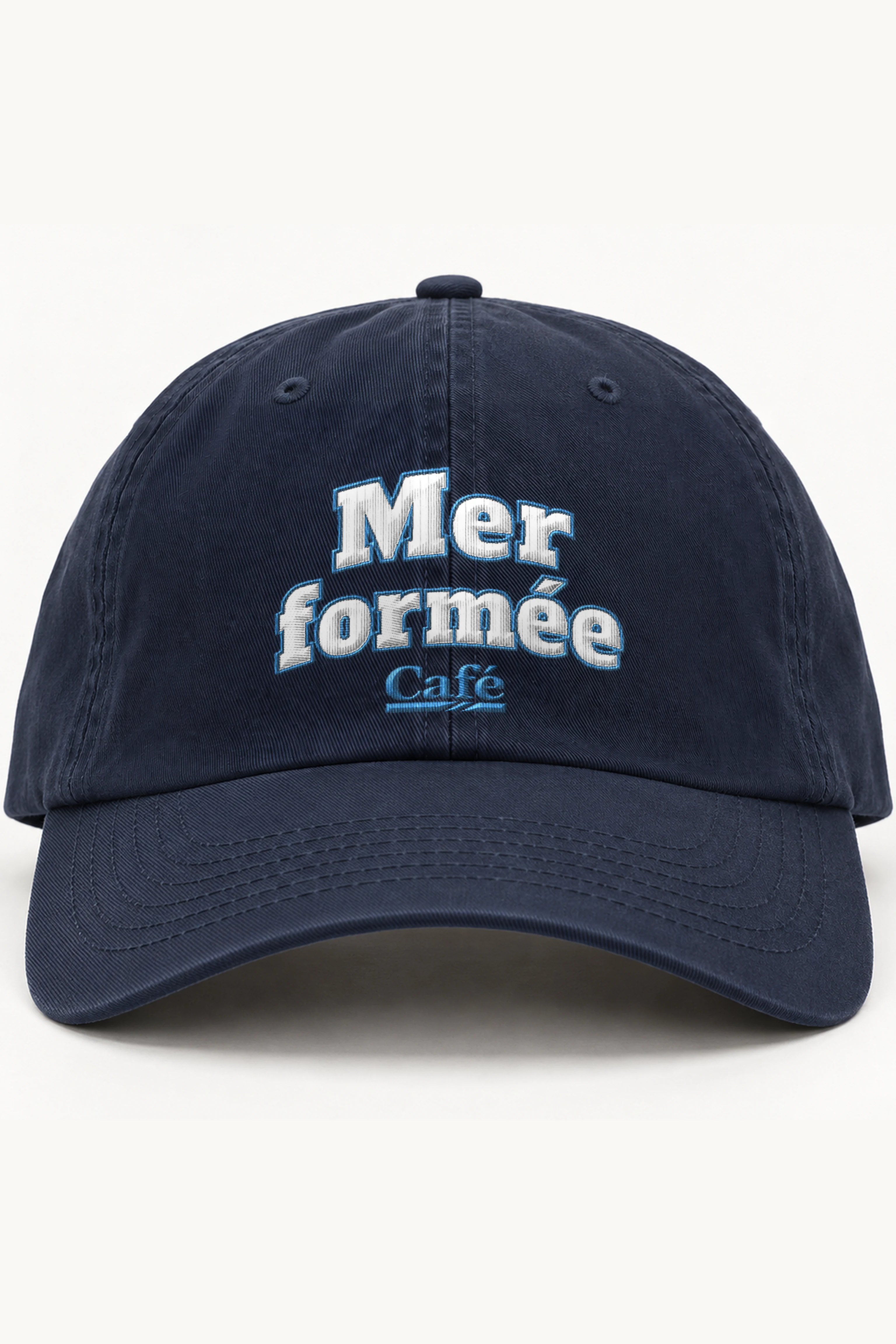"Mer formée Café" Classic Dad Hat · Embroidered