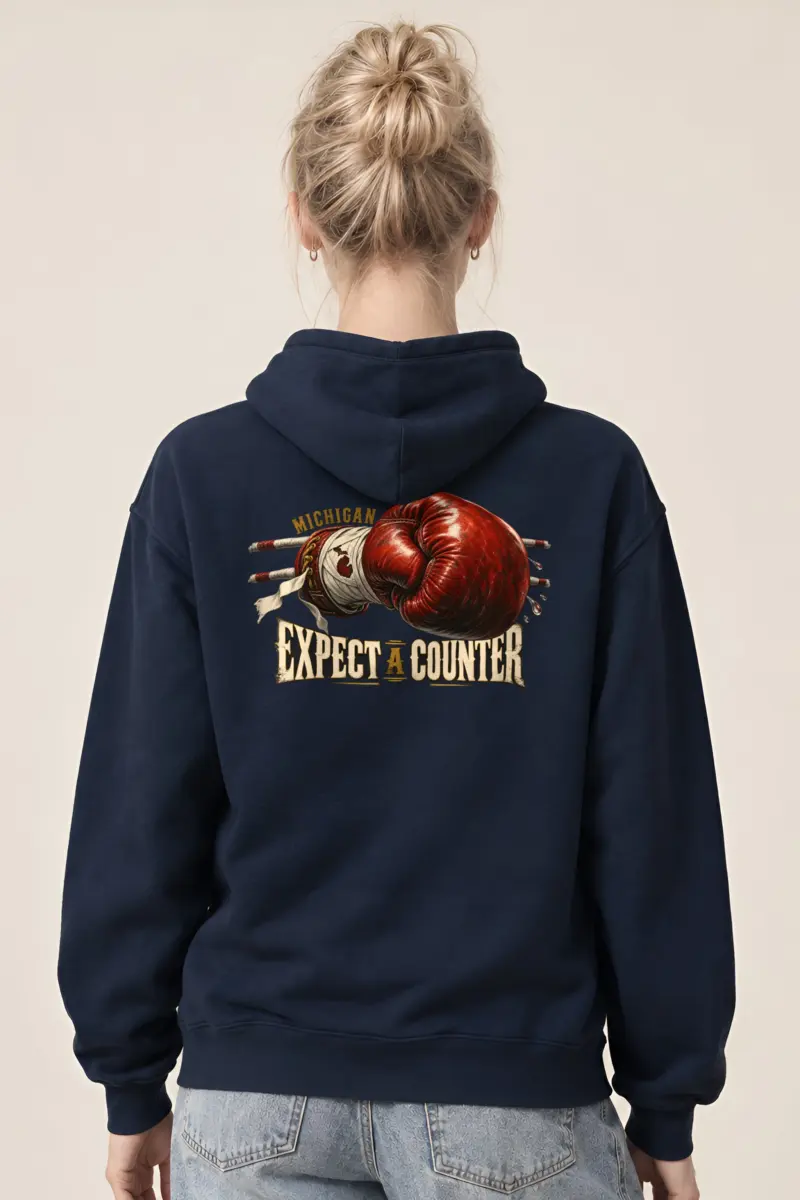 "Michigan Expect a Counter" Heavy Blend Unisex Pullover Hoodie