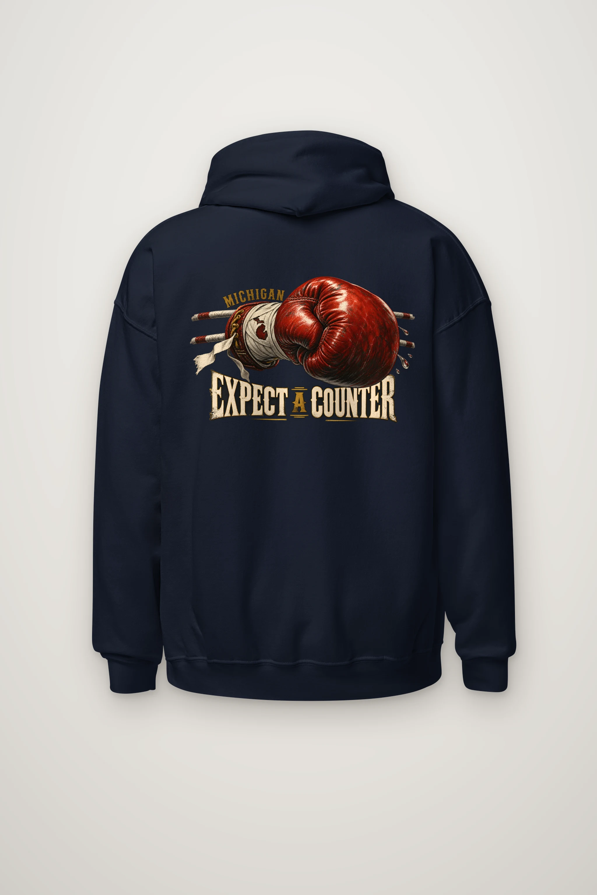 "Michigan Expect a Counter" Heavy Blend Unisex Pullover Hoodie