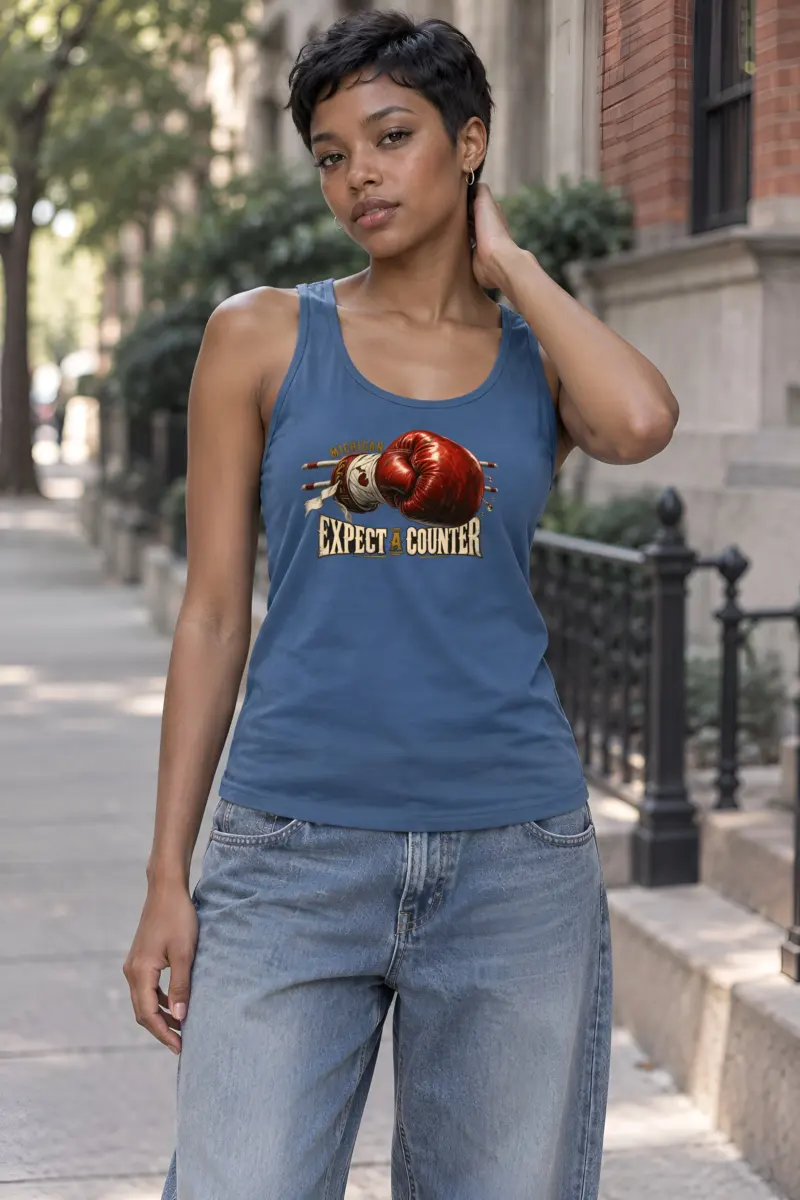 “Michigan Expect a Counter” Unisex Jersey Tank