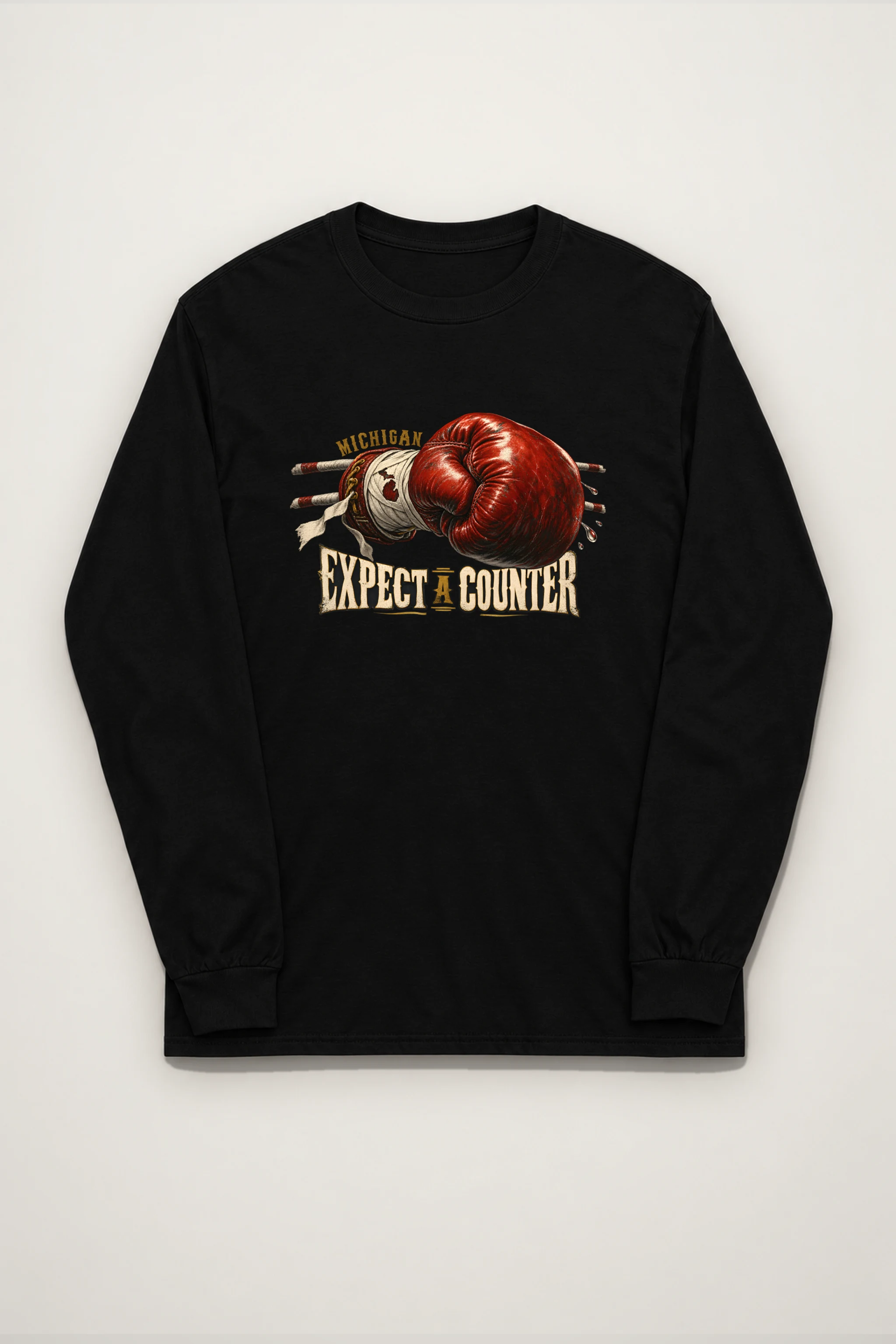 "Michigan Expect a Counter" Unisex Longsleeve T-shirt