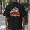 "Michigan Opening Bands Cheers" Men's Oversized Heavyweight Crewneck T-Shirt
