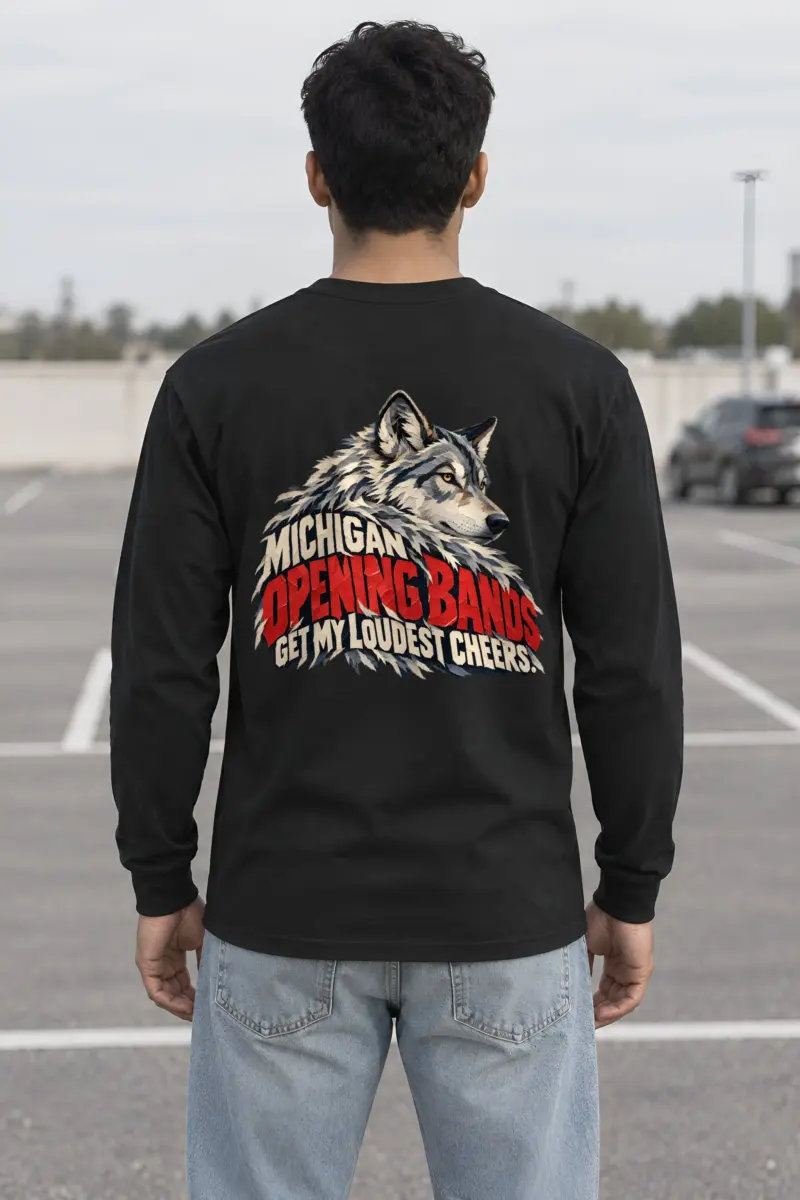 “Michigan Opening Bands Cheers” Unisex Longsleeve T-shirt