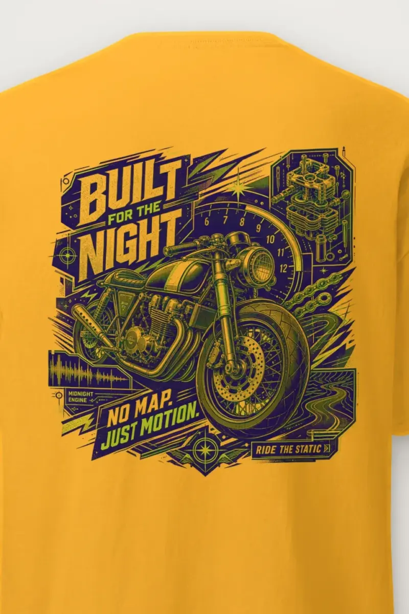 "Midnight Engine" Heavyweight Unisex Crewneck T-shirt