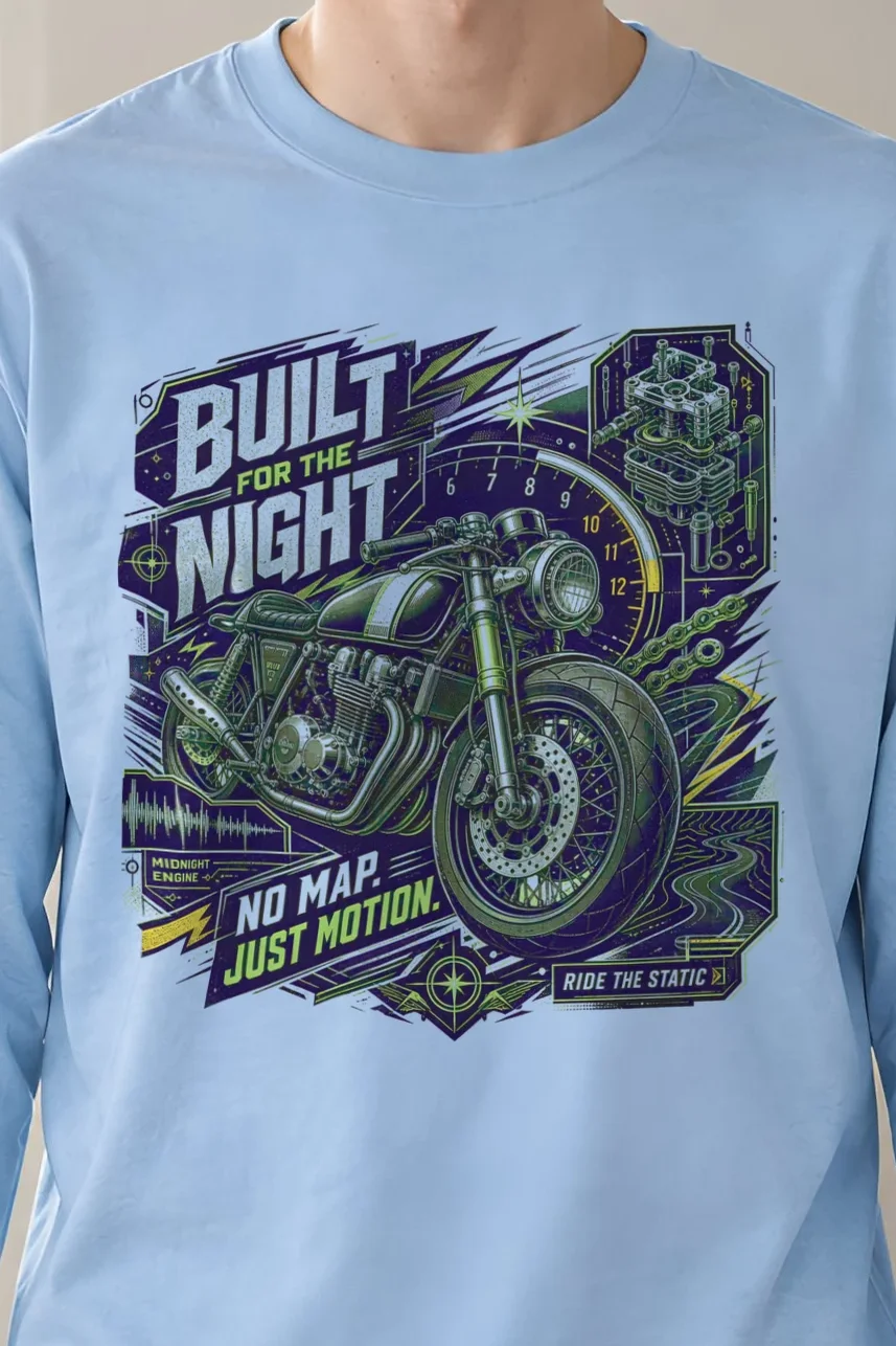 "Midnight Engine" Unisex Longsleeve T-shirt