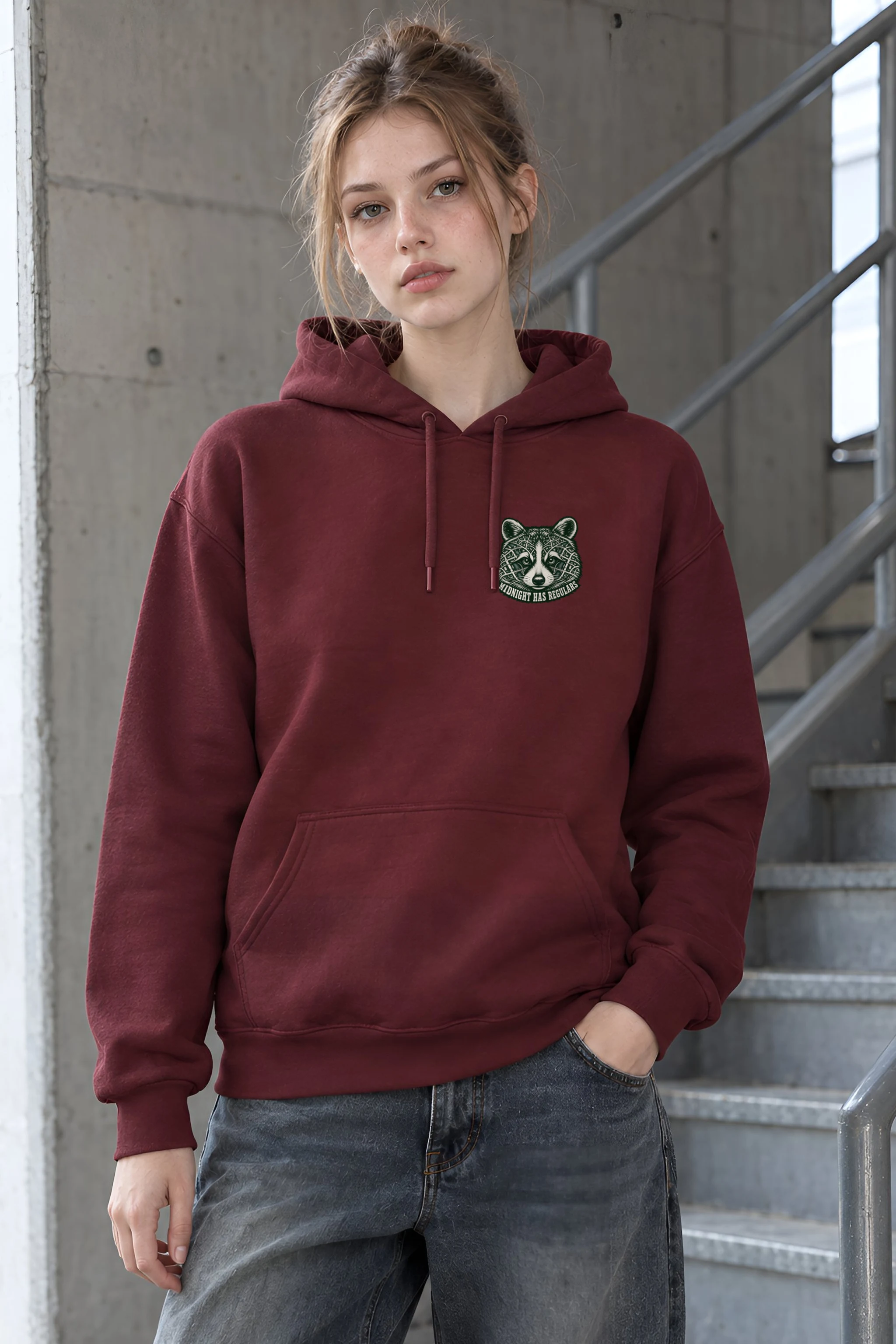 "Midnight Has Regulars" Heavy Blend Unisex Pullover Hoodie