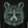 "Midnight Has Regulars" Men's Oversized Heavyweight Crewneck T-Shirt