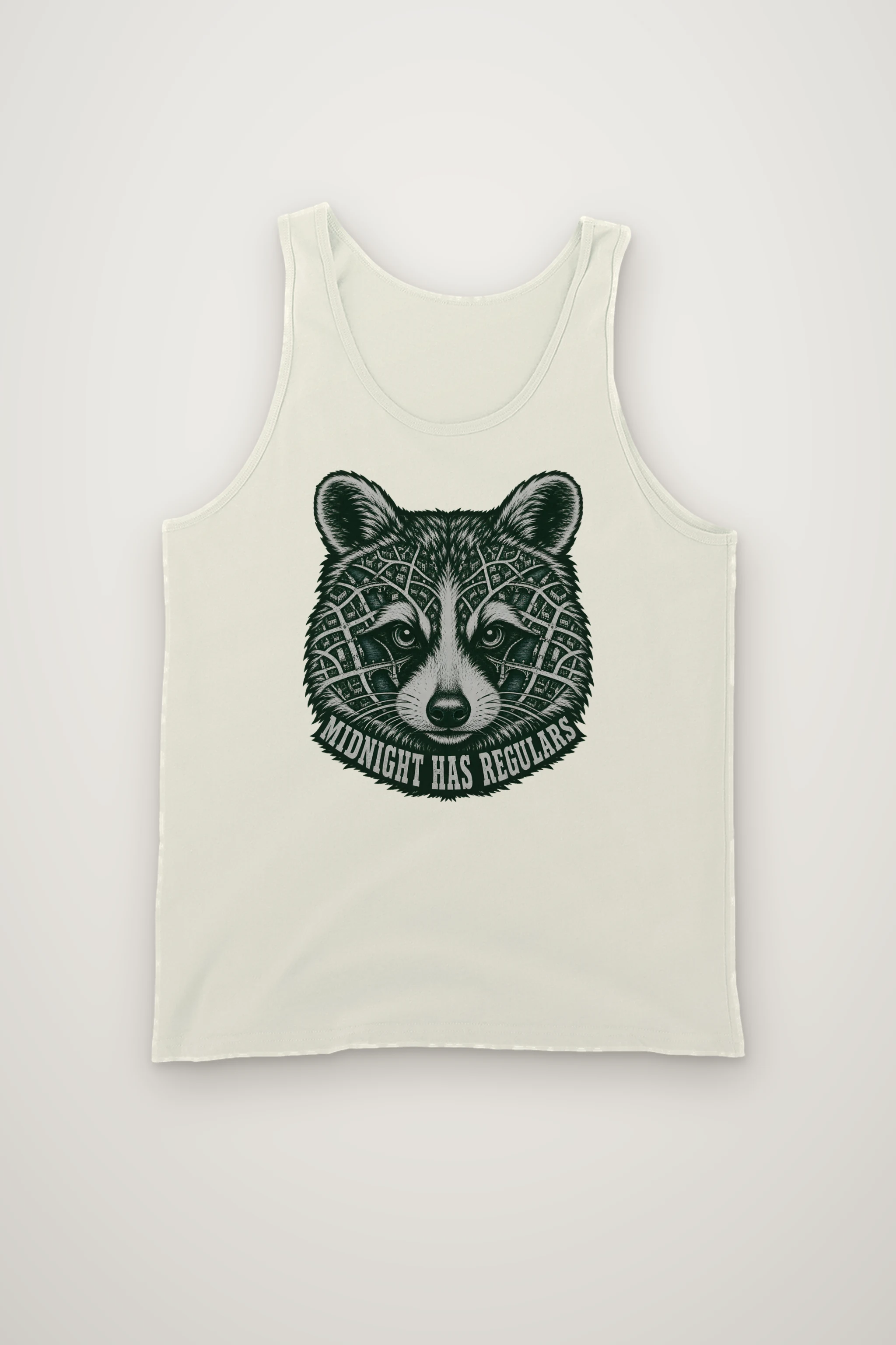 "Midnight Has Regulars" Unisex Jersey Tank