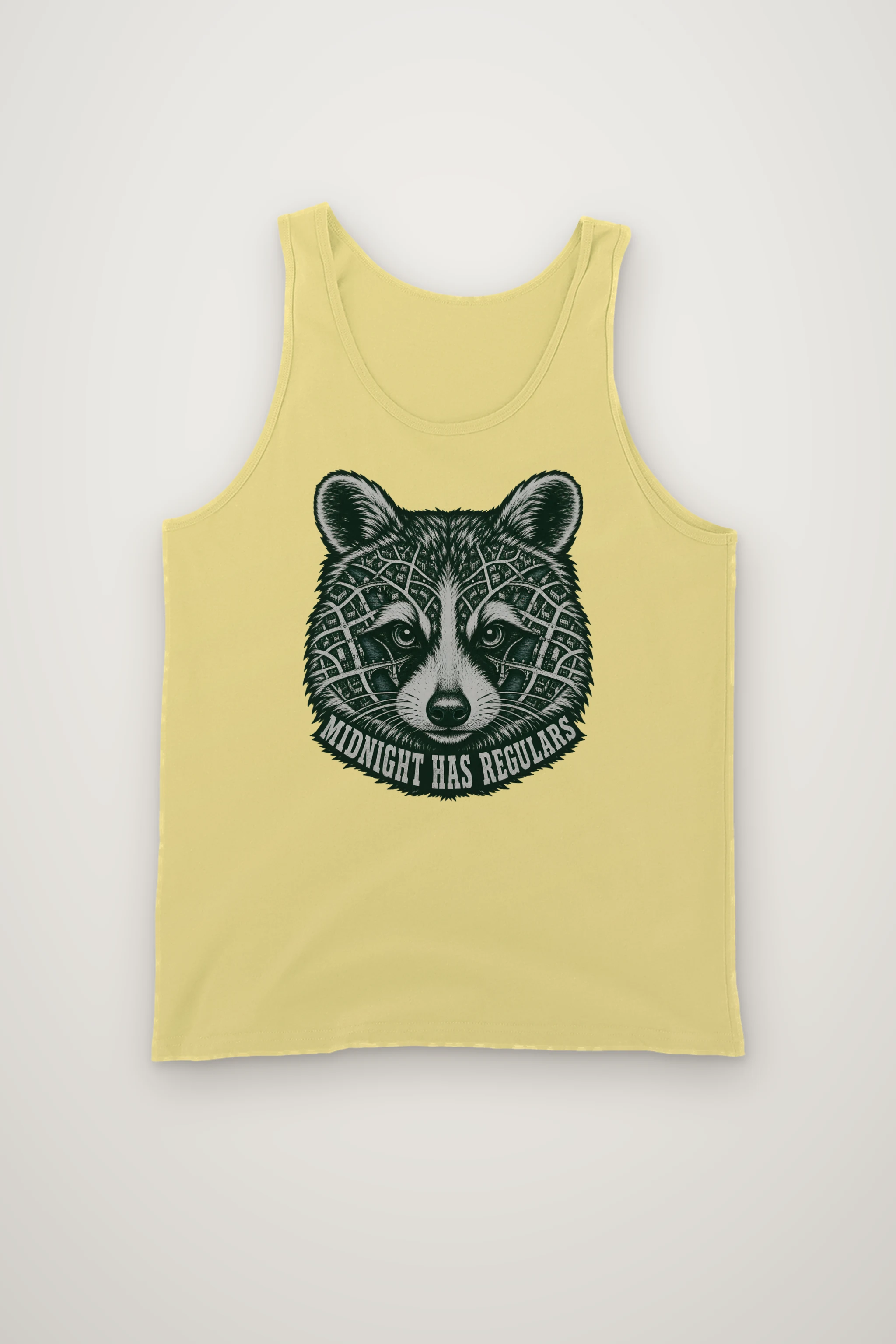 "Midnight Has Regulars" Unisex Jersey Tank