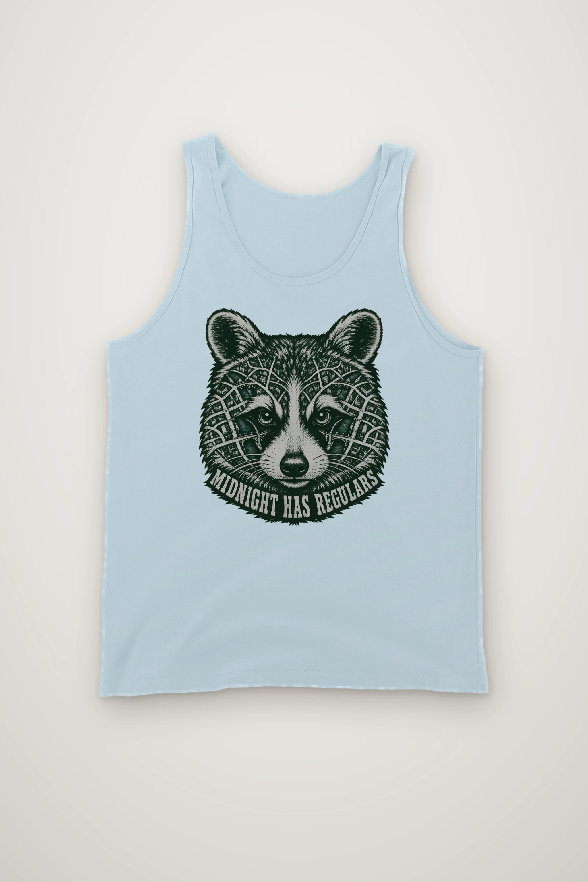 "Midnight Has Regulars" Unisex Jersey Tank