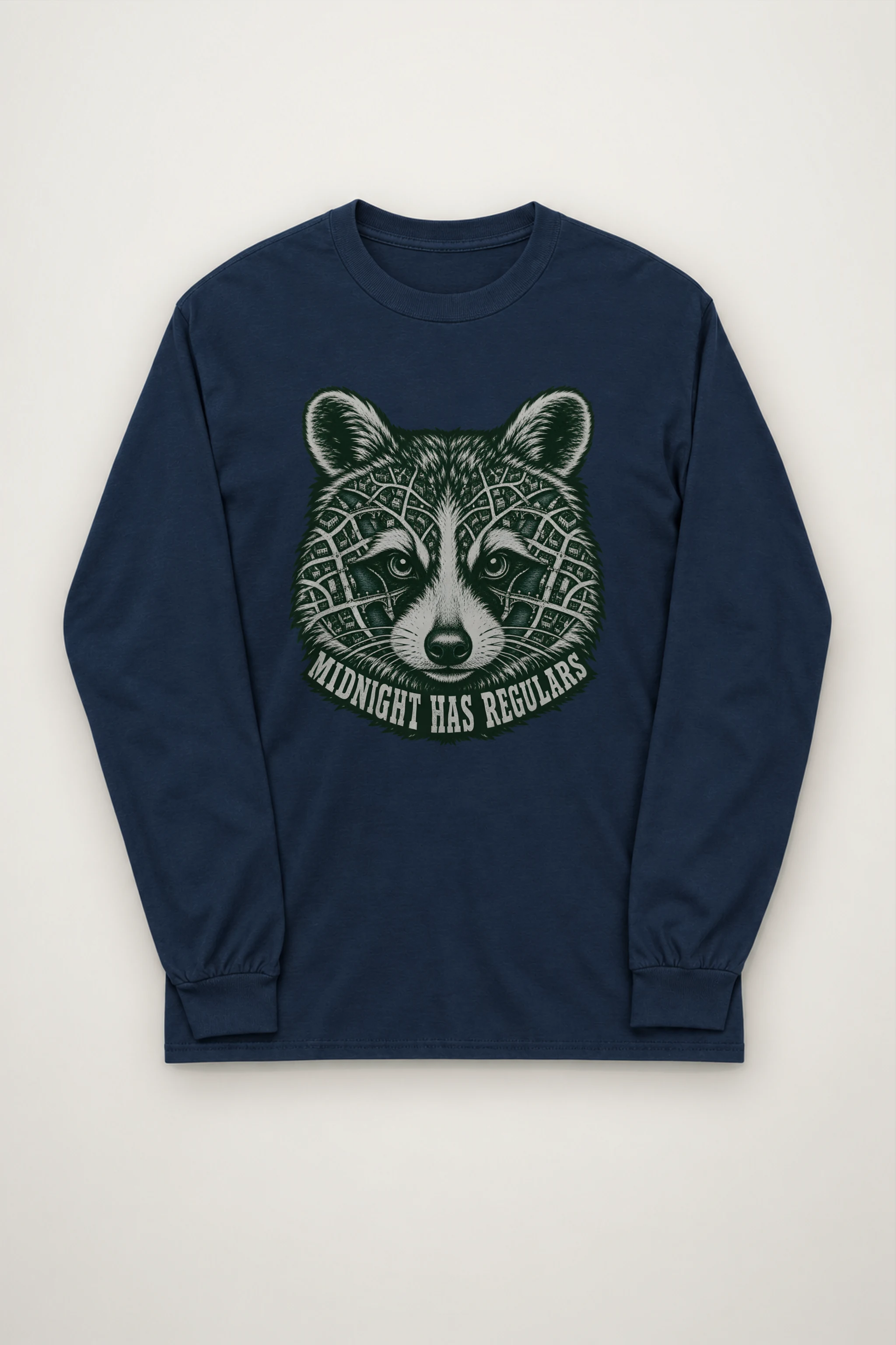 "Midnight Has Regulars" Unisex Longsleeve T-shirt