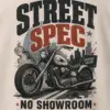 "Midnight Moto District" Heavyweight Unisex Crewneck T-shirt