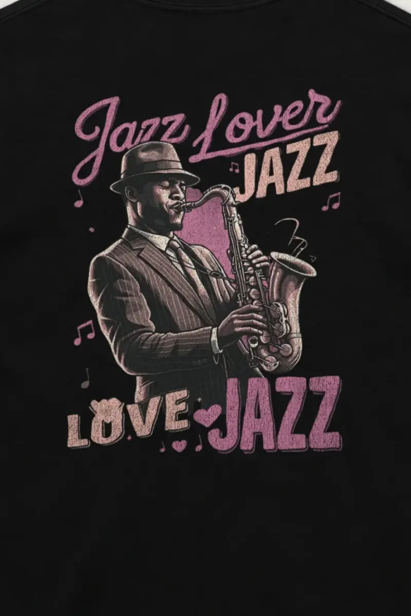 "Midnight Sax Session" Unisex Longsleeve T-shirt