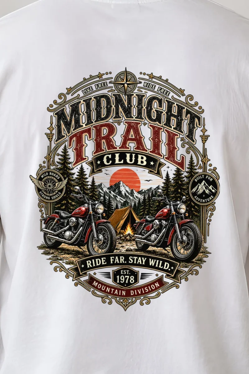 "Midnight Trail Club" Unisex Longsleeve T-shirt
