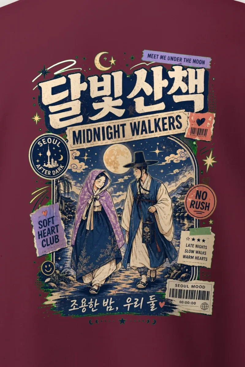 "Midnight Walkers" Heavy Blend Unisex Crewneck Sweatshirt