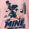 "Mine. Thanks for Moving" Heavyweight Unisex Crewneck T-shirt