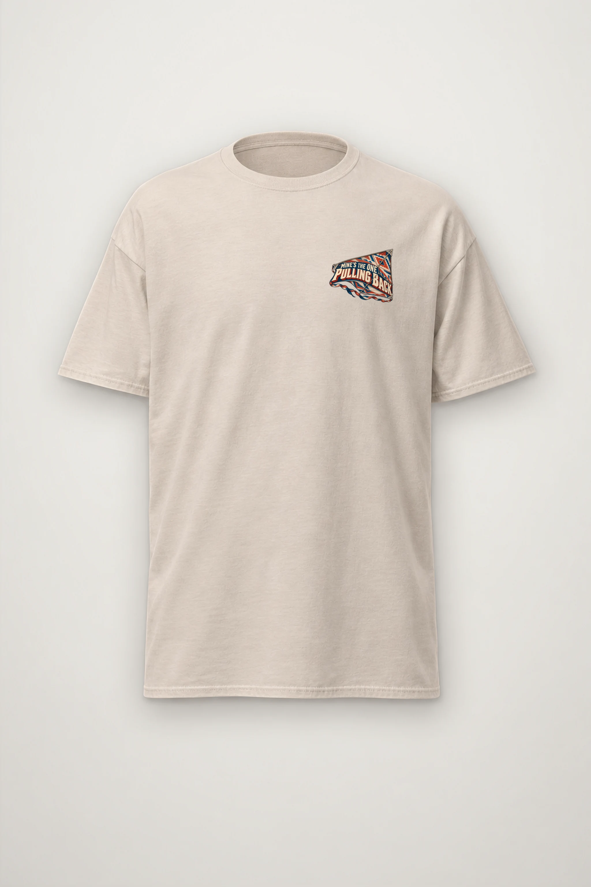 "Mine's The One Pulling Back" Heavyweight Unisex Crewneck T-shirt