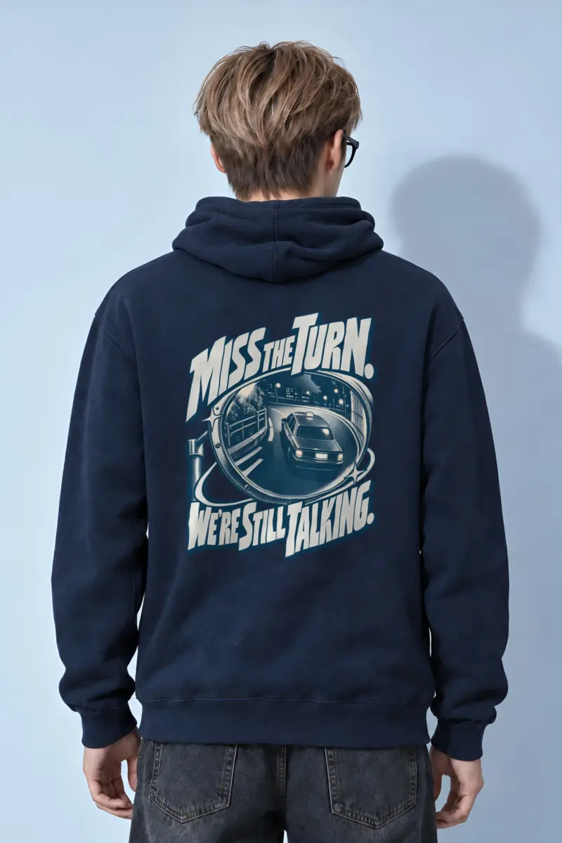 "Miss The Turn" Heavy Blend Unisex Pullover Hoodie