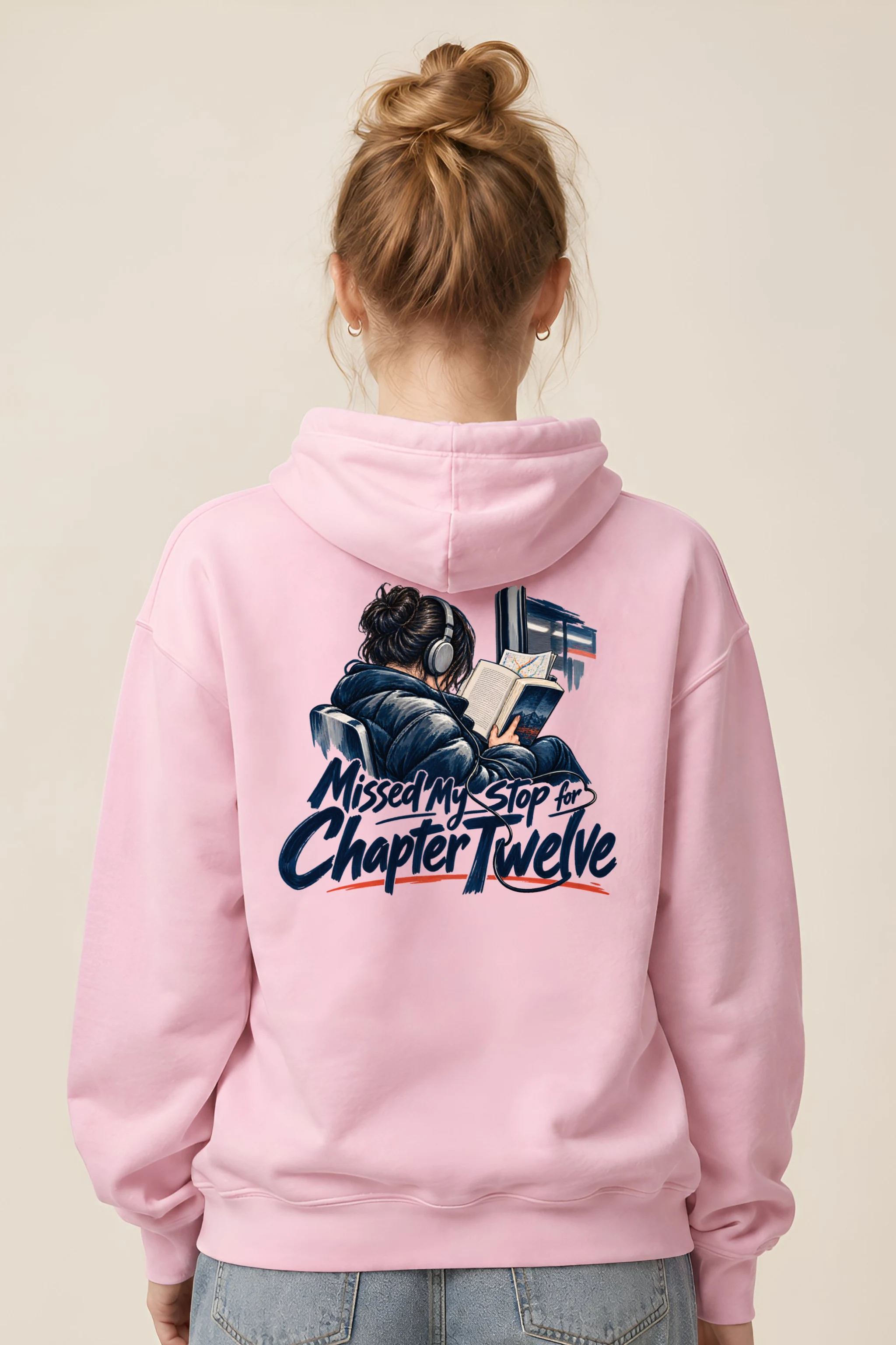 "Missed My Stop for Chapter Twelve" Heavy Blend Unisex Pullover Hoodie