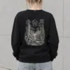"Misty Pines Pathway" Heavy Blend Unisex Crewneck Sweatshirt