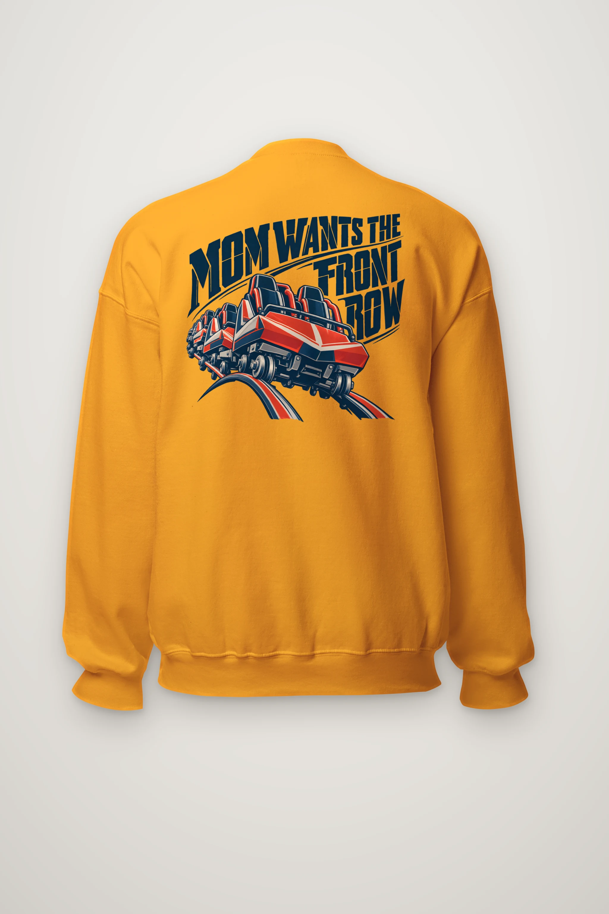 "Mom Wants The Front Row" Heavy Blend Unisex Crewneck Sweatshirt