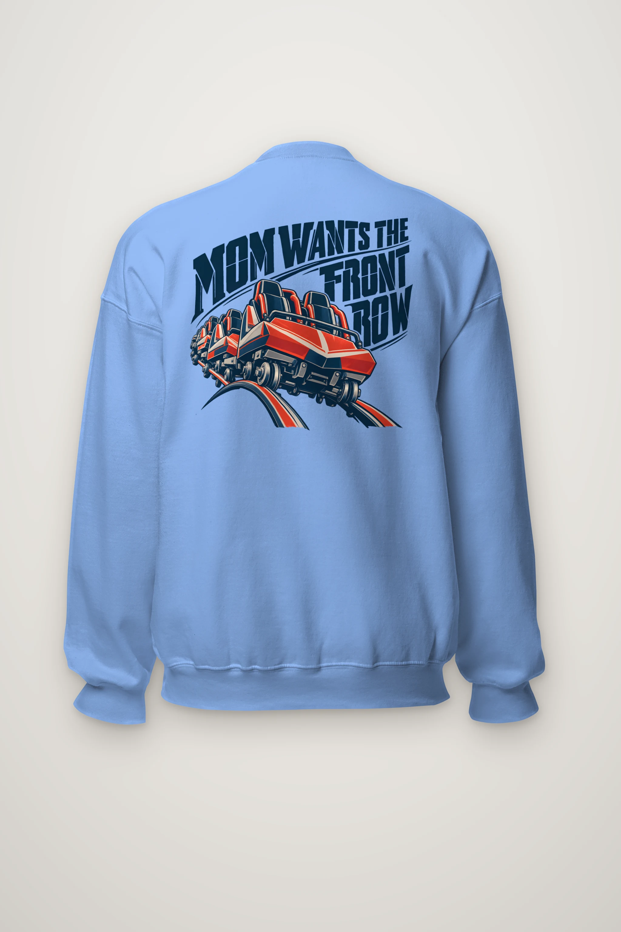 "Mom Wants The Front Row" Heavy Blend Unisex Crewneck Sweatshirt