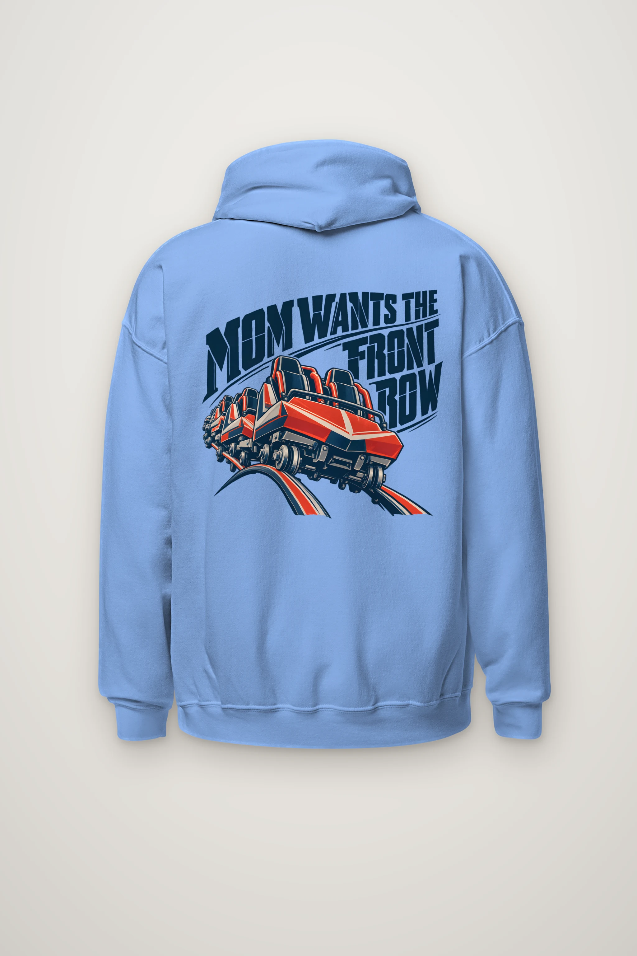 "Mom Wants the Front Row" Heavy Blend Unisex Pullover Hoodie
