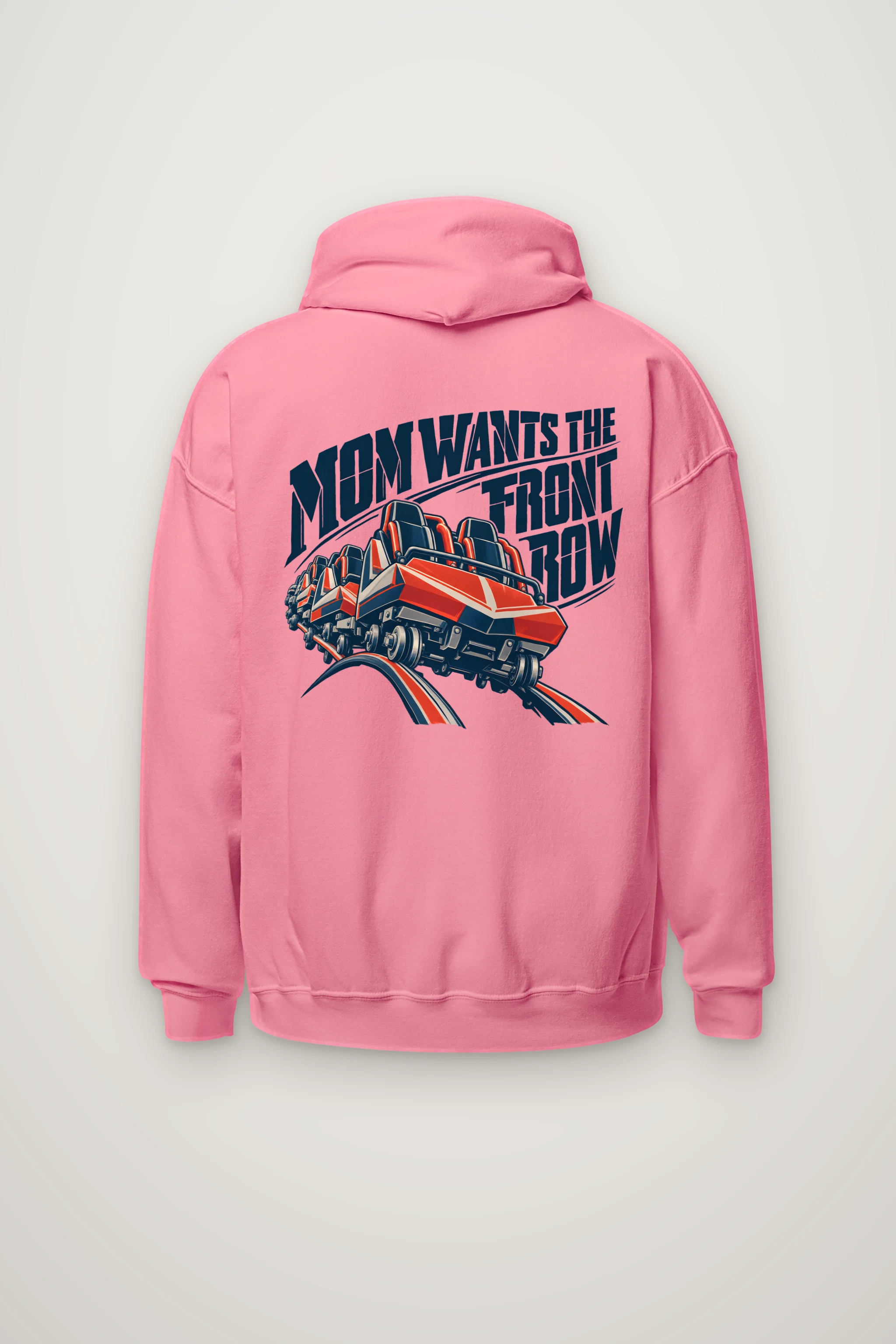 "Mom Wants the Front Row" Heavy Blend Unisex Pullover Hoodie