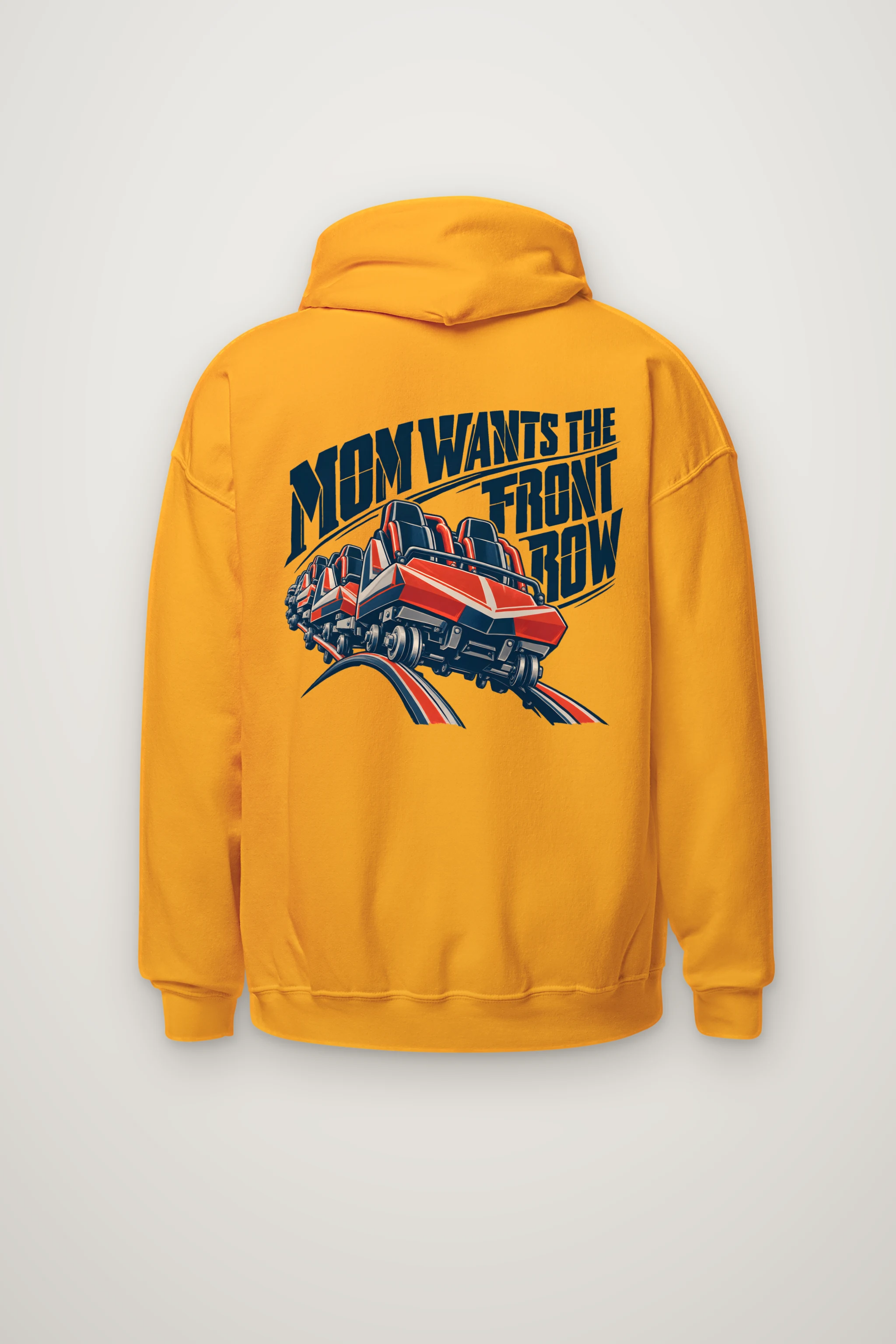 "Mom Wants the Front Row" Heavy Blend Unisex Pullover Hoodie