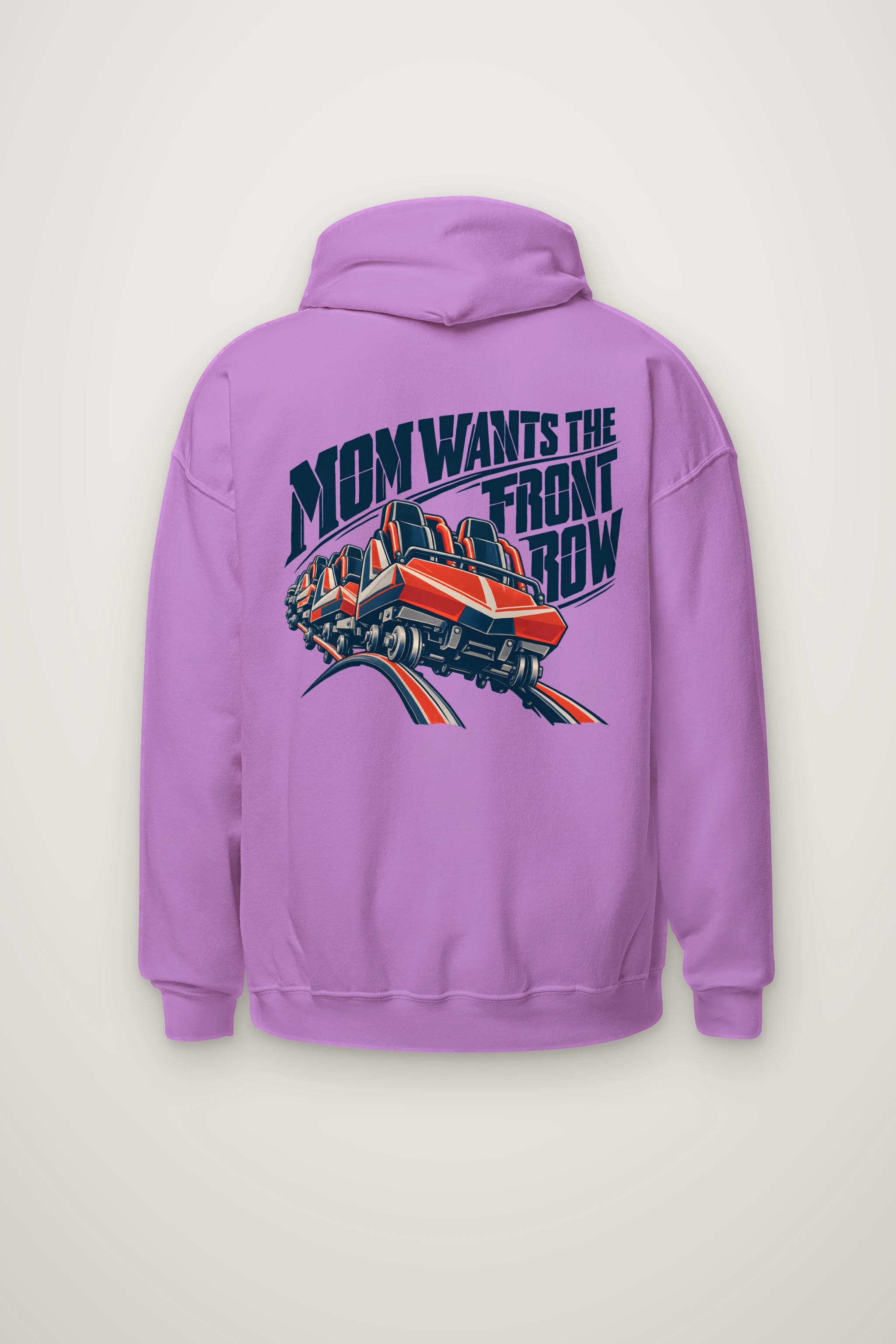 "Mom Wants the Front Row" Heavy Blend Unisex Pullover Hoodie