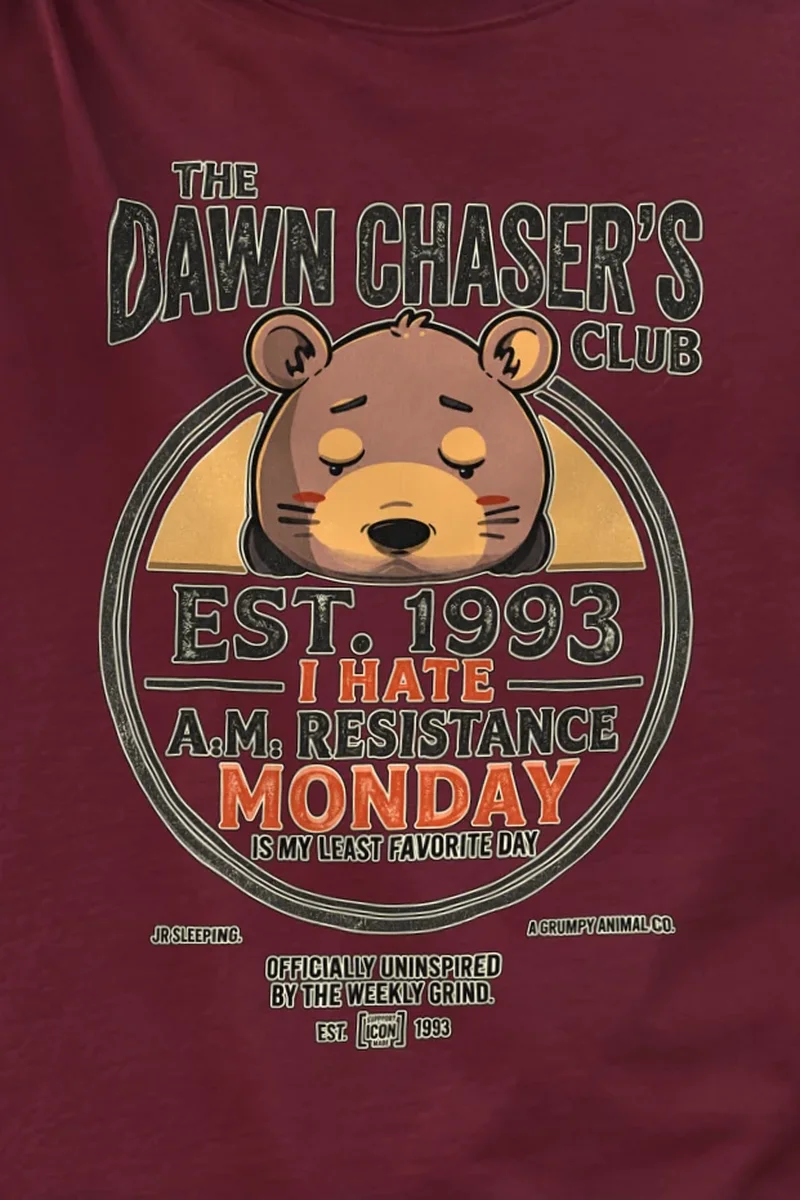 "Monday Resistance" Heavyweight Unisex Crewneck T-shirt