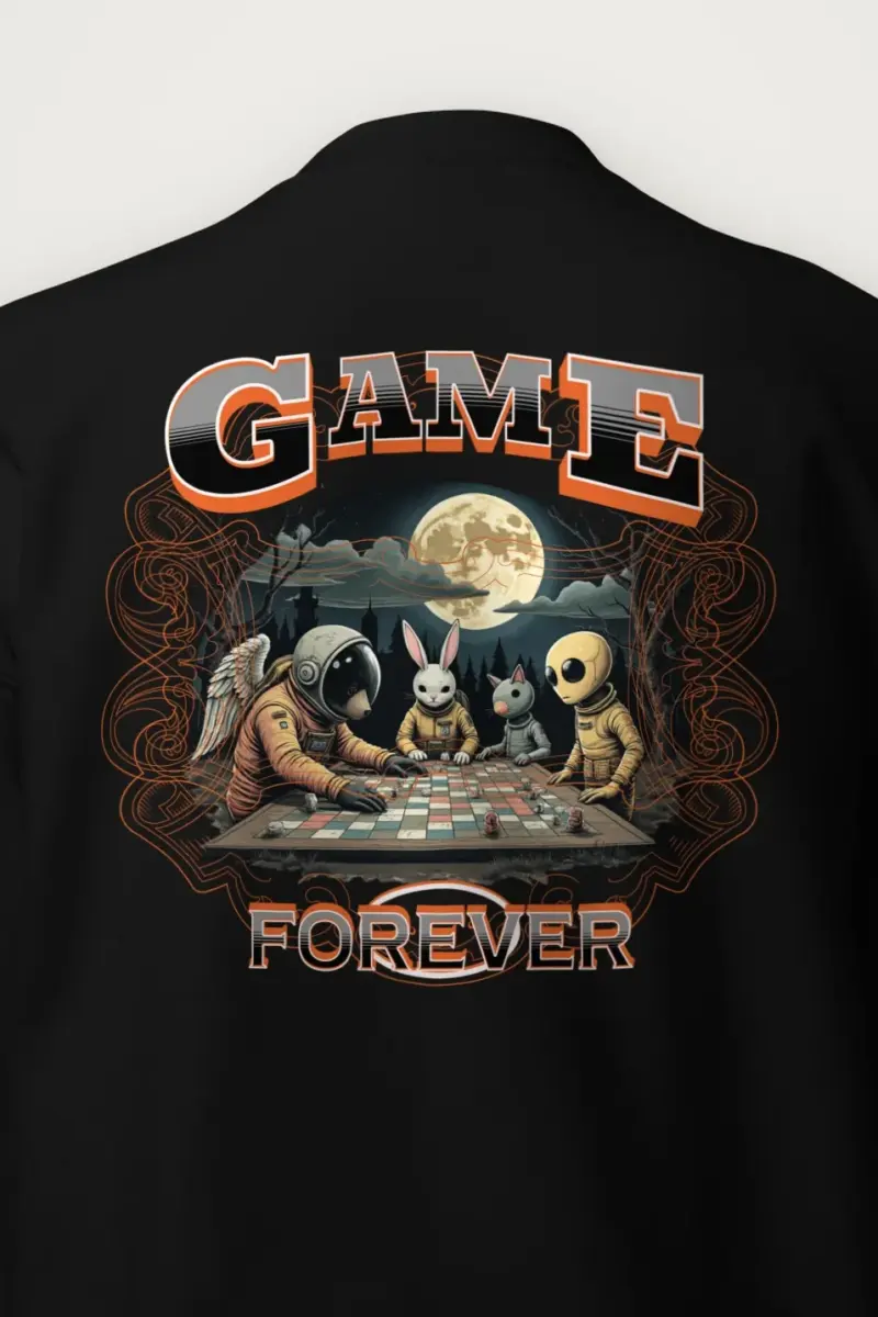"Moonlit Tabletop Club" Heavy Blend Unisex Crewneck Sweatshirt