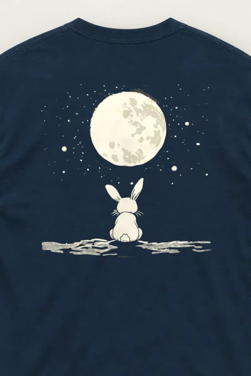 "Moonwatch Bunny" Unisex Longsleeve T-shirt