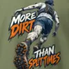 "More Dirt Than Split Times" Heavy Blend Unisex Crewneck Sweatshirt