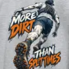 "More Dirt Than Split Times" Heavy Blend Unisex Pullover Hoodie