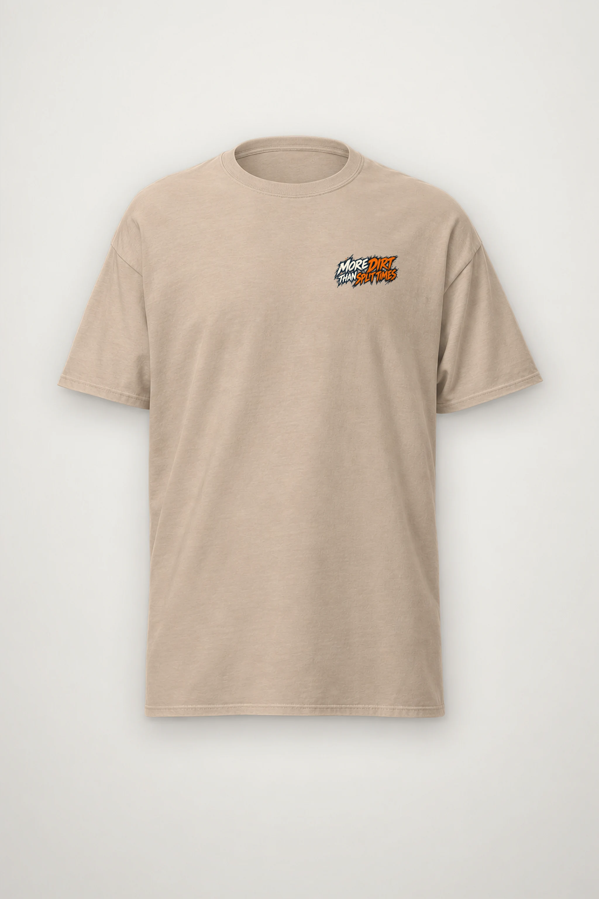 "More Dirt Than Split Times" Heavyweight Unisex Crewneck T-shirt