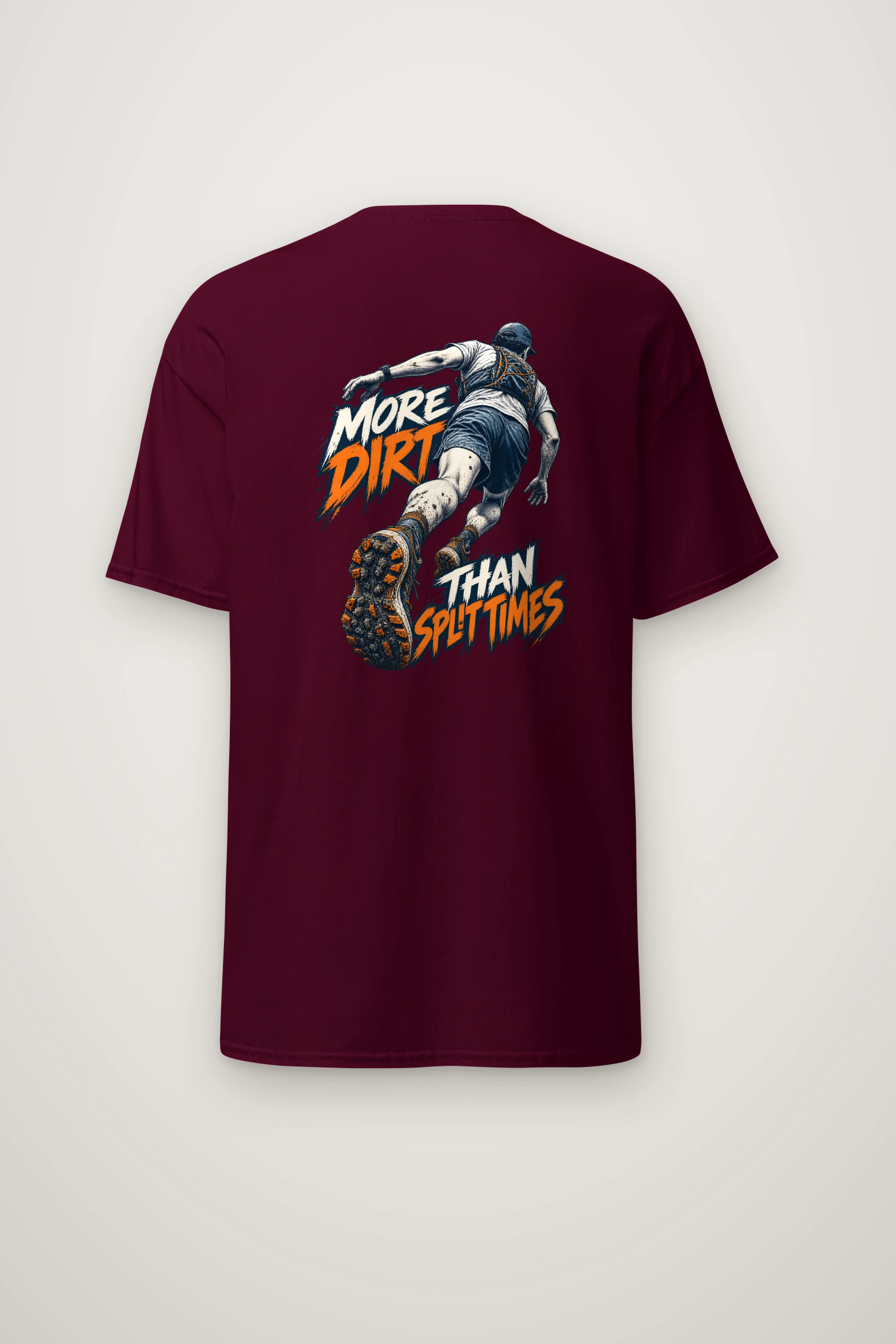 "More Dirt Than Split Times" Heavyweight Unisex Crewneck T-shirt